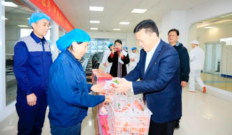 新春慰問送關懷——集團黨委書記、董事長慰問春節期間堅守崗位的一線職工